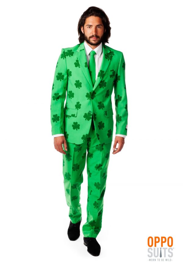 Men's OppoSuits Green St. Patrick's Day Costume Suit