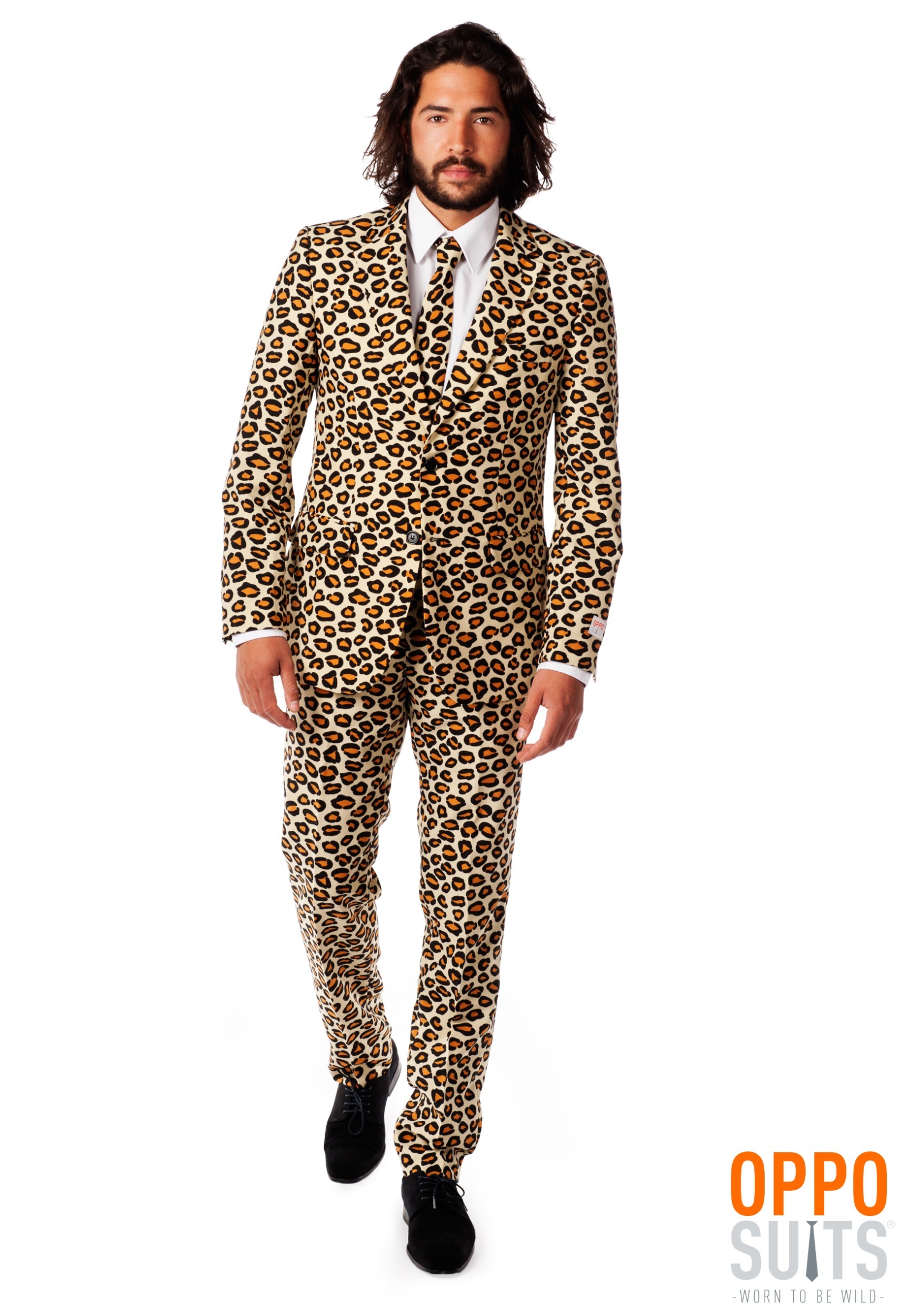 Men's OppoSuits Jaguar Print Costume Suit