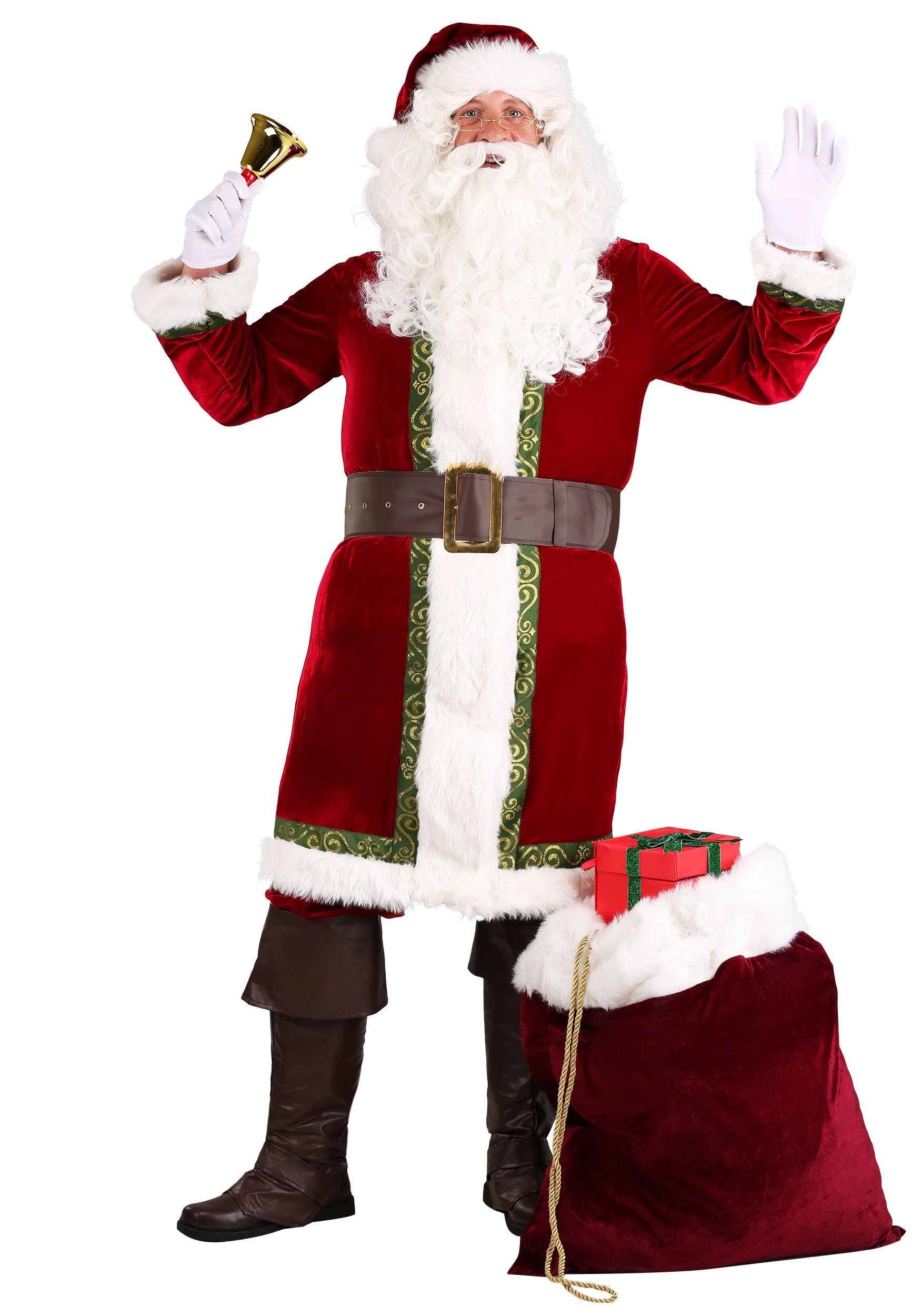 Men’s Old Time Santa Claus Costume