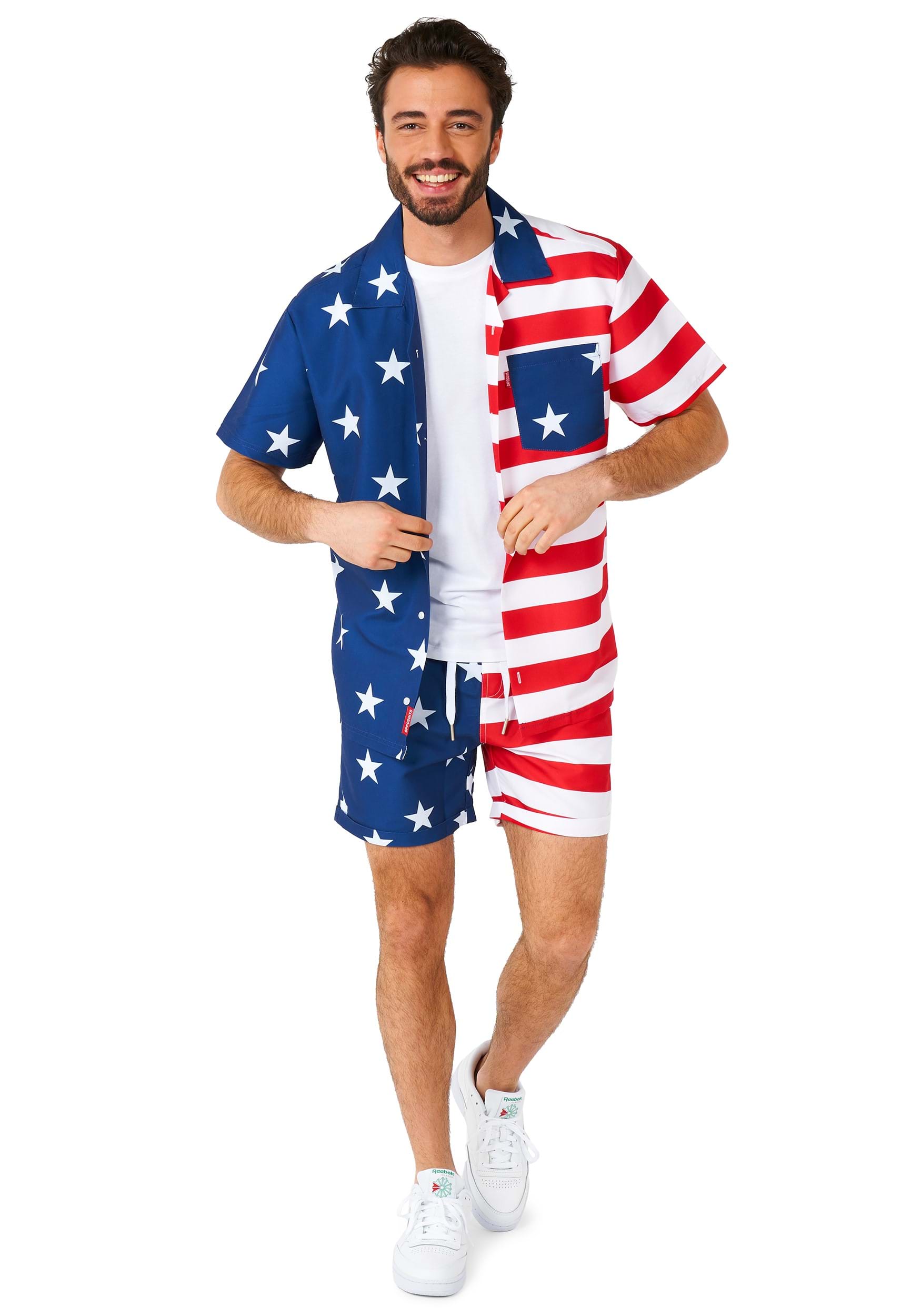 Men's Opposuits American Flag Summer Loungewear