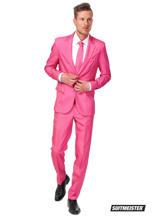 Men's SuitMeister Basic Pink Suit Costume