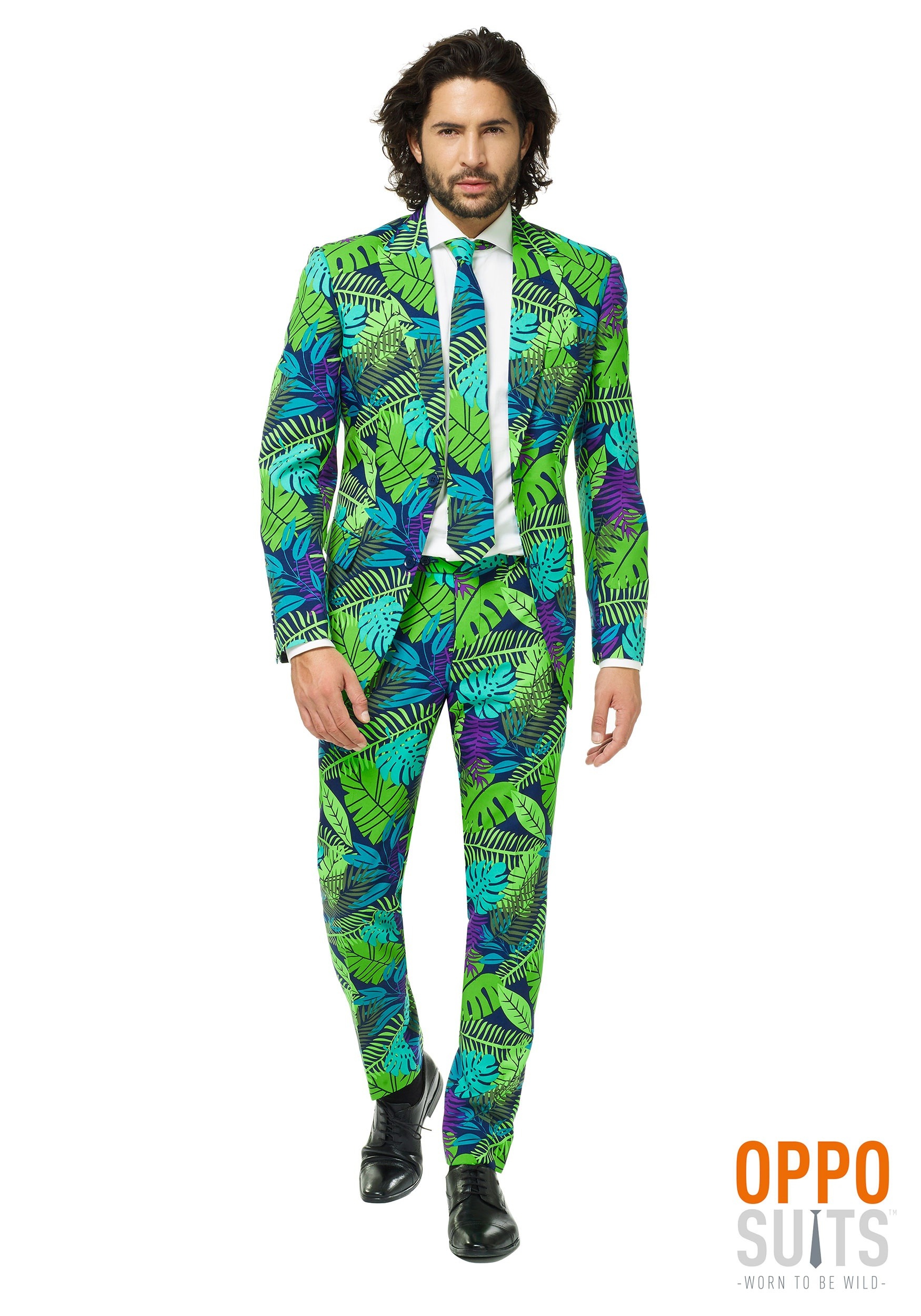 Men's Opposuits Juicy Jungle Suit Costume