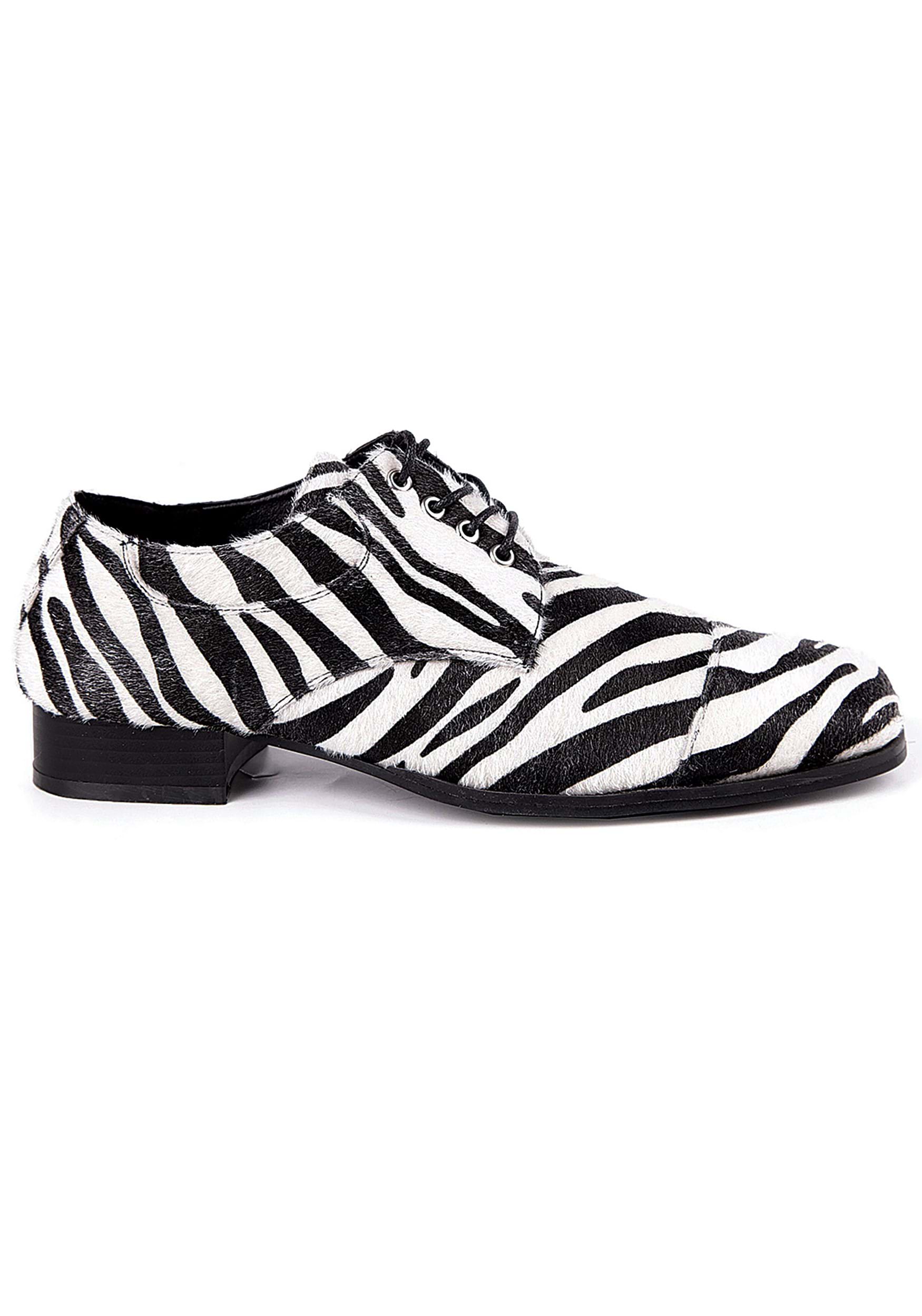 Men’s Zebra Pimp Shoe