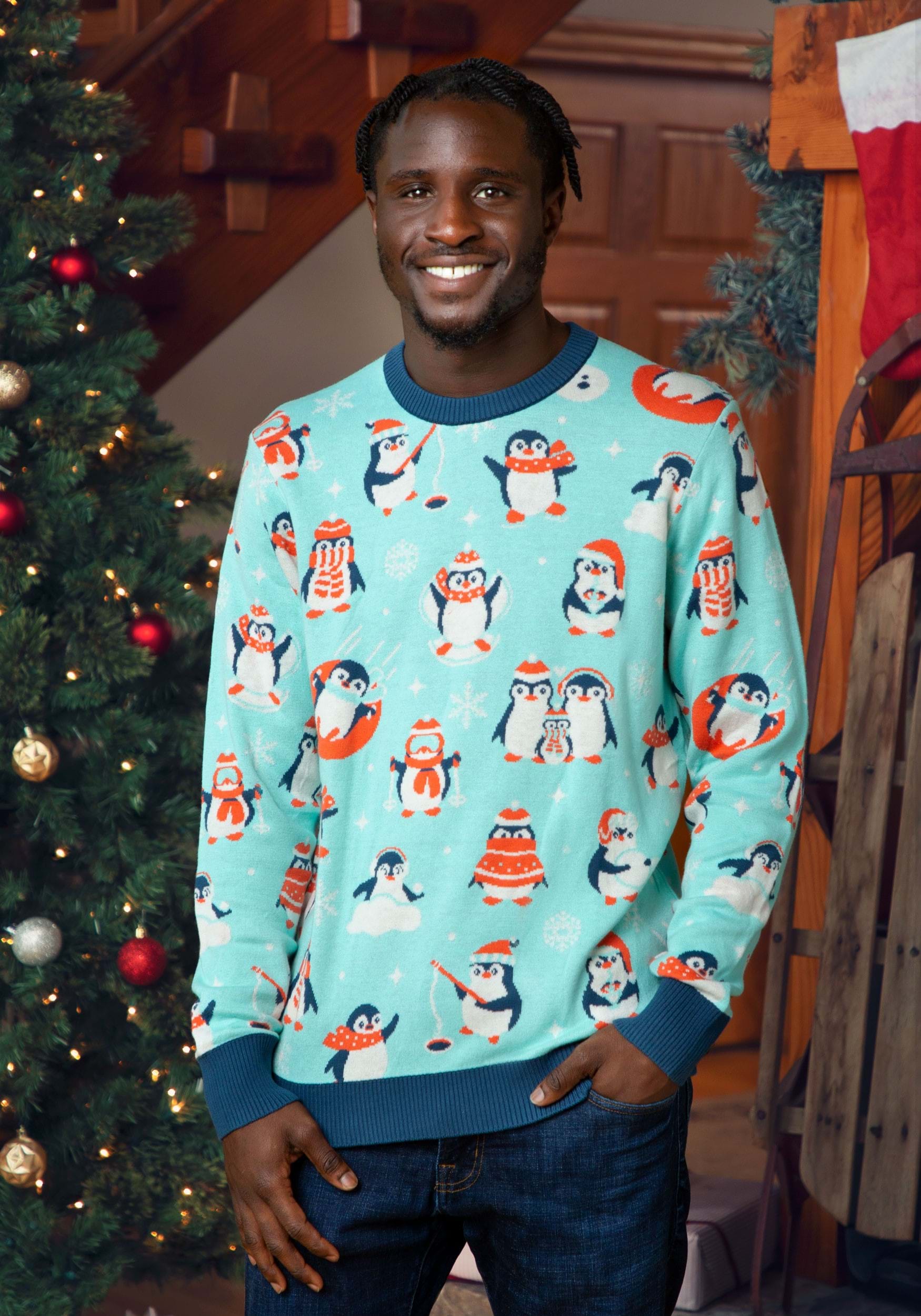 Penguins Ugly Christmas Sweater for Adults