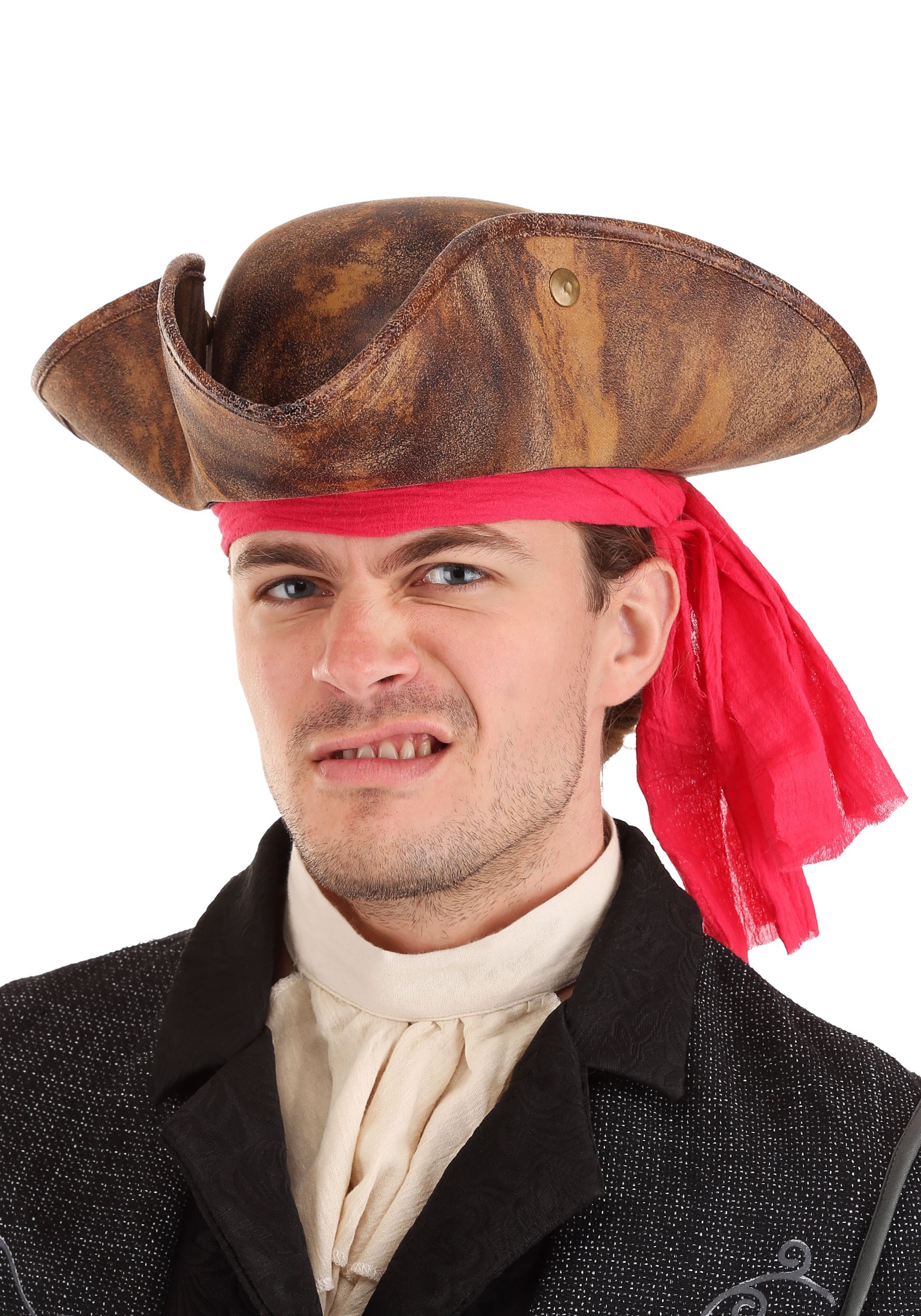 Pirate Costume Hat and Headscarf Accessory