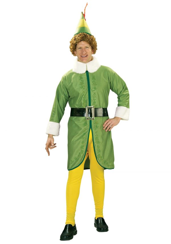 Men's Plus Size Buddy the Elf Costume