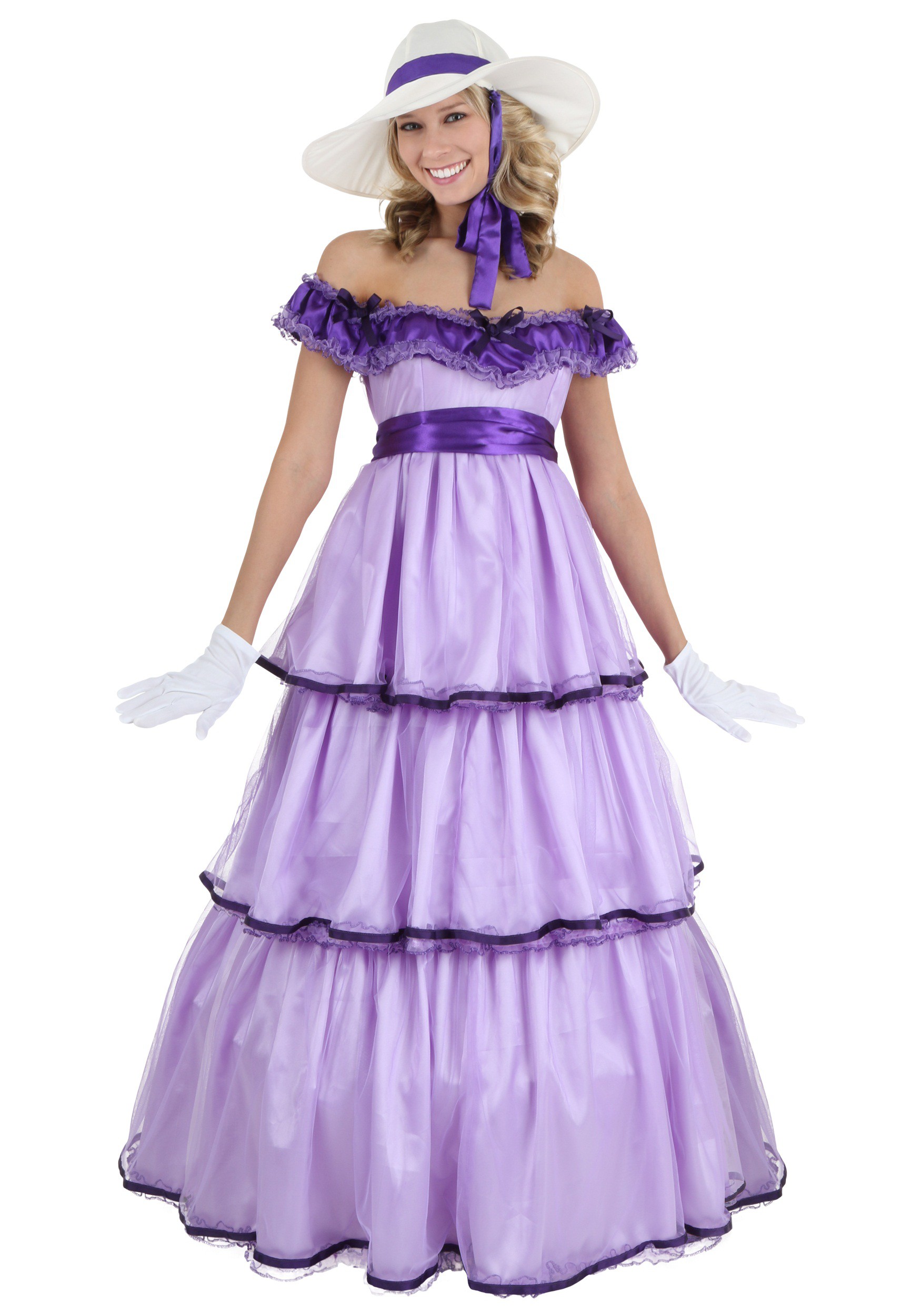 Plus Size Deluxe Southern Belle Women's Costume