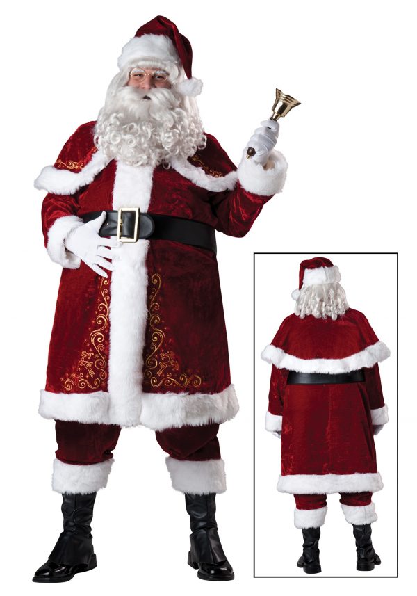 Men's Plus Size Jolly Ole St. Nick Costume