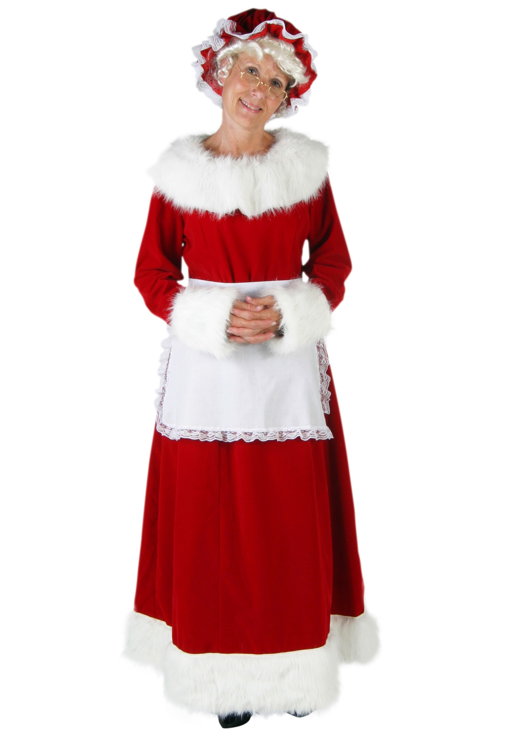 Women’s Plus Size Deluxe Mrs Claus Costume