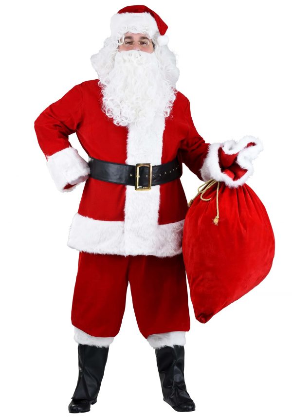 Plus Size Premiere Santa Suit Costume