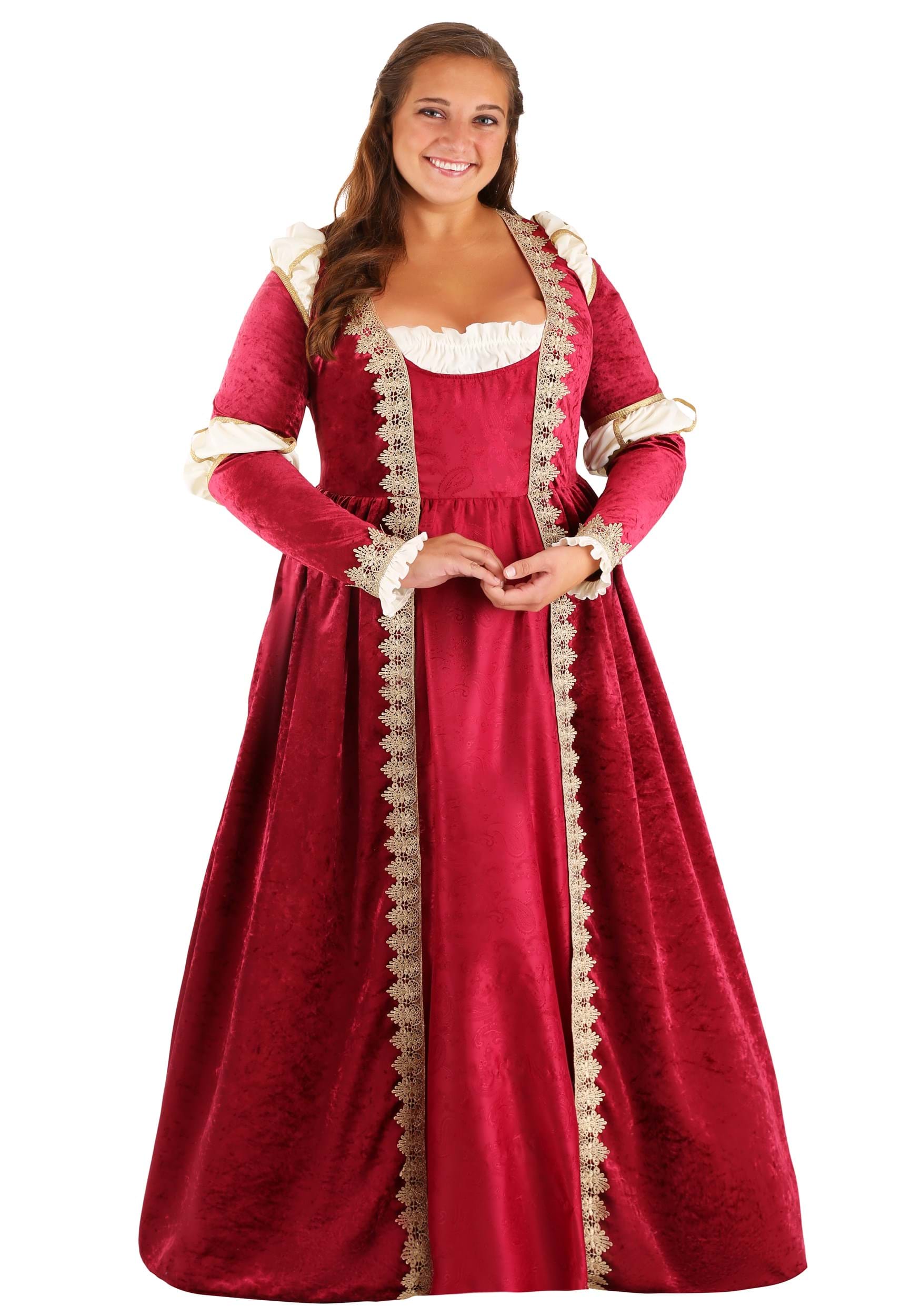Plus Size Women’s Crimson Maiden Costume