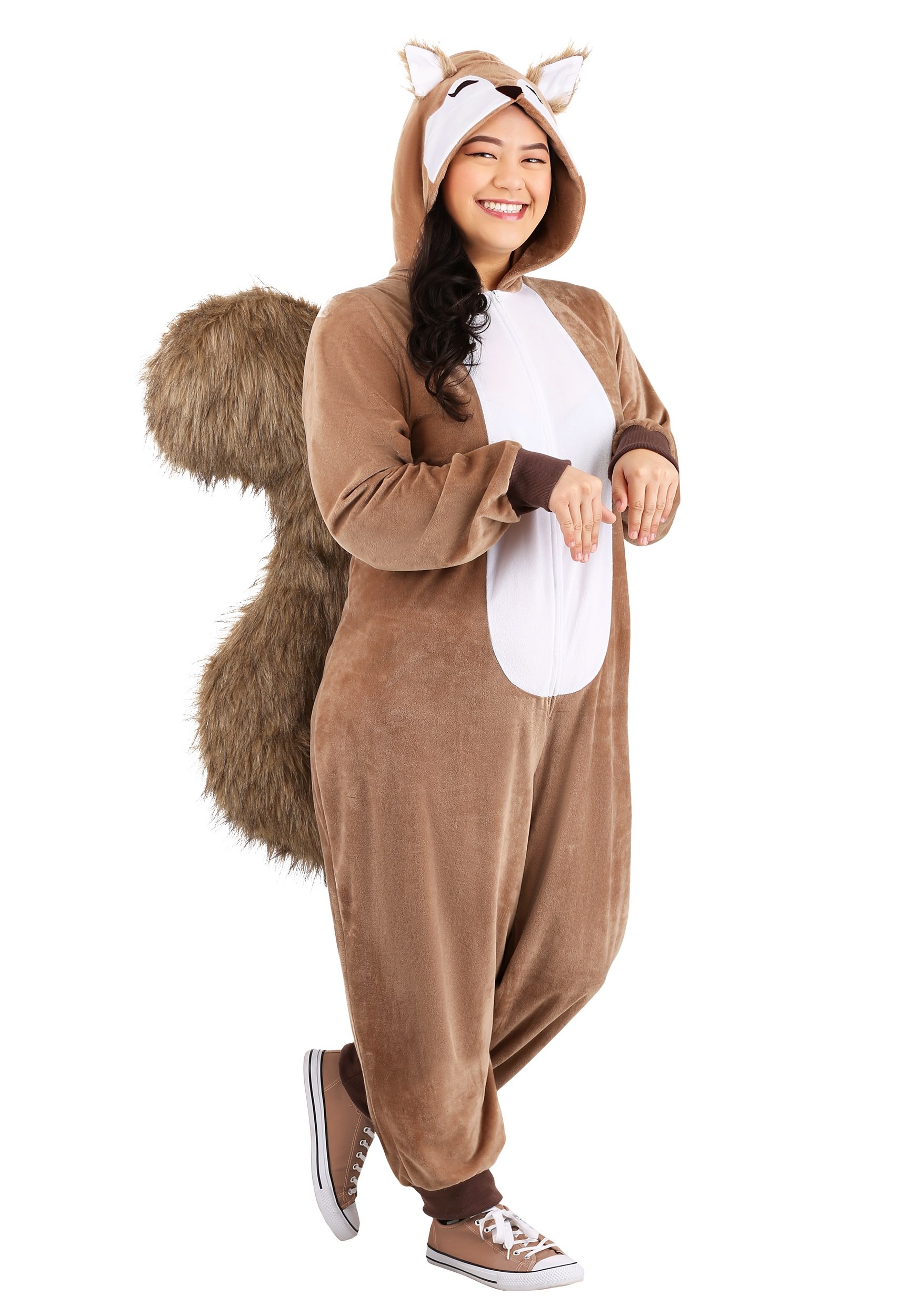 Plus Size Women’s Scampering Squirrel Costume