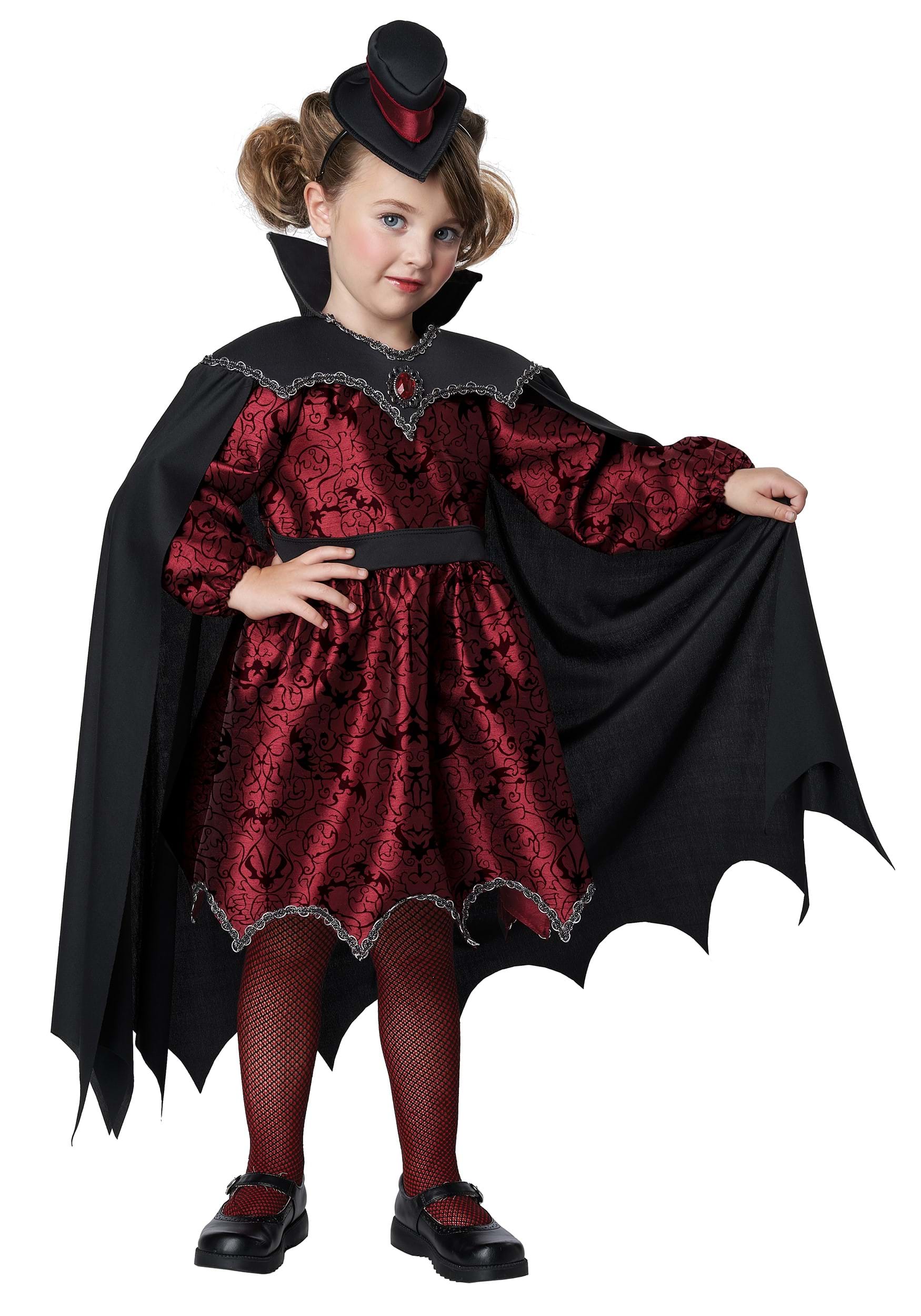 Girl’s Posh Vampire Toddler Costume