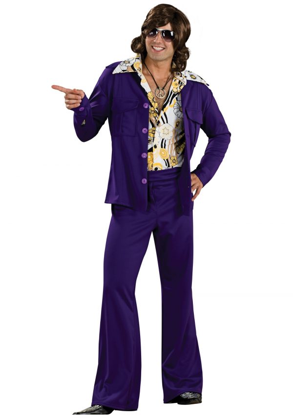 Purple Leisure Suit Costume