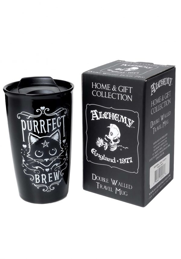 Purrfect Brew Double Walled Mug