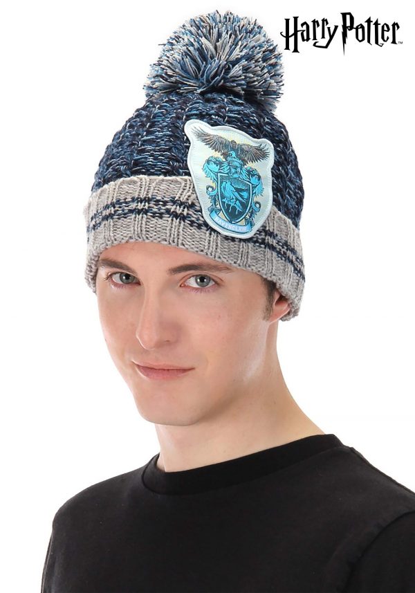 Ravenclaw Heathered Pom Beanie