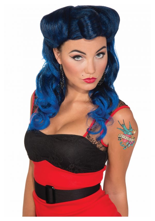 Retro Rock Maxine Wig for Women