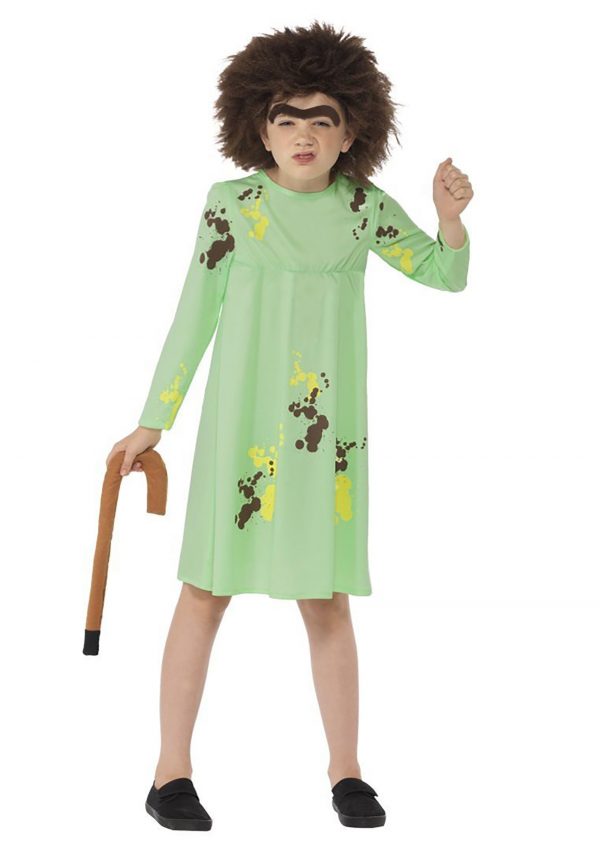 Kids Roald Dahl The Twits Mrs. Twit Costume