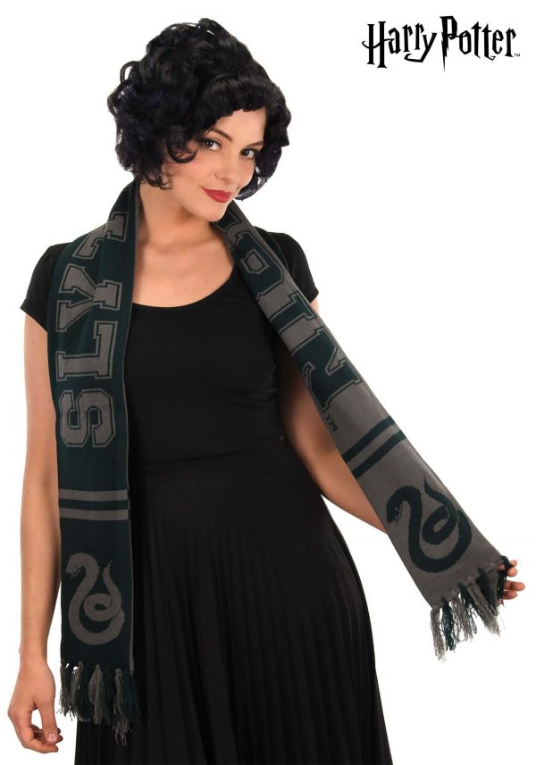 Slytherin Reversible Knit Scarf