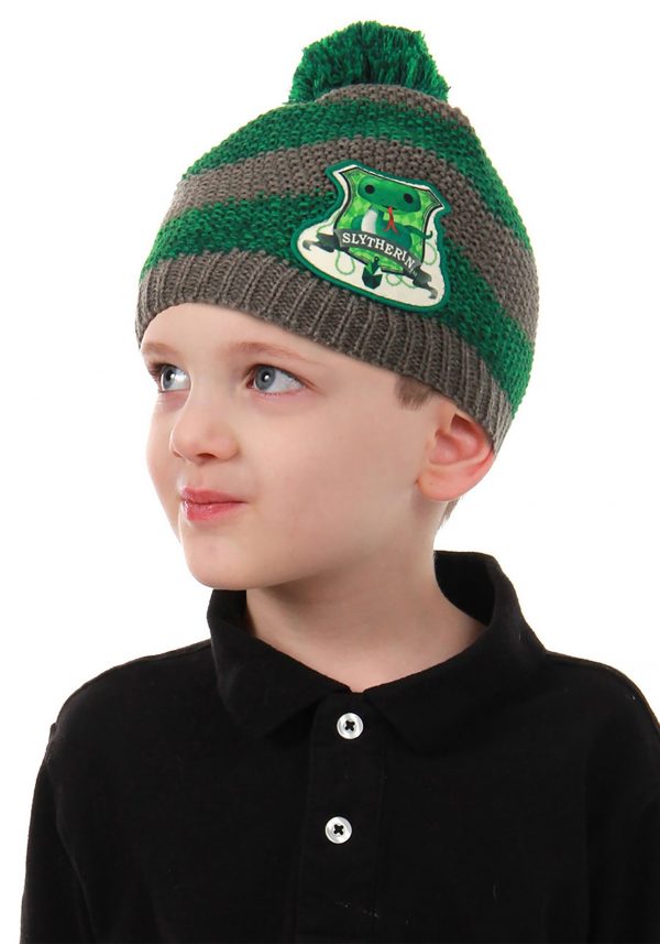 Slytherin Toddler Knit Beanie