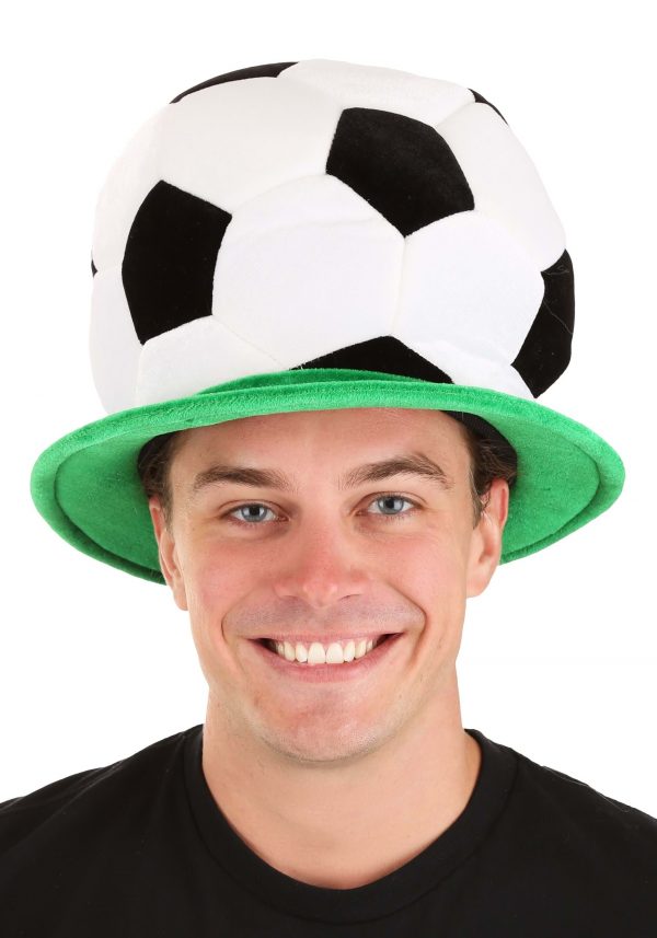 Soccer Ball Plush Costume Hat