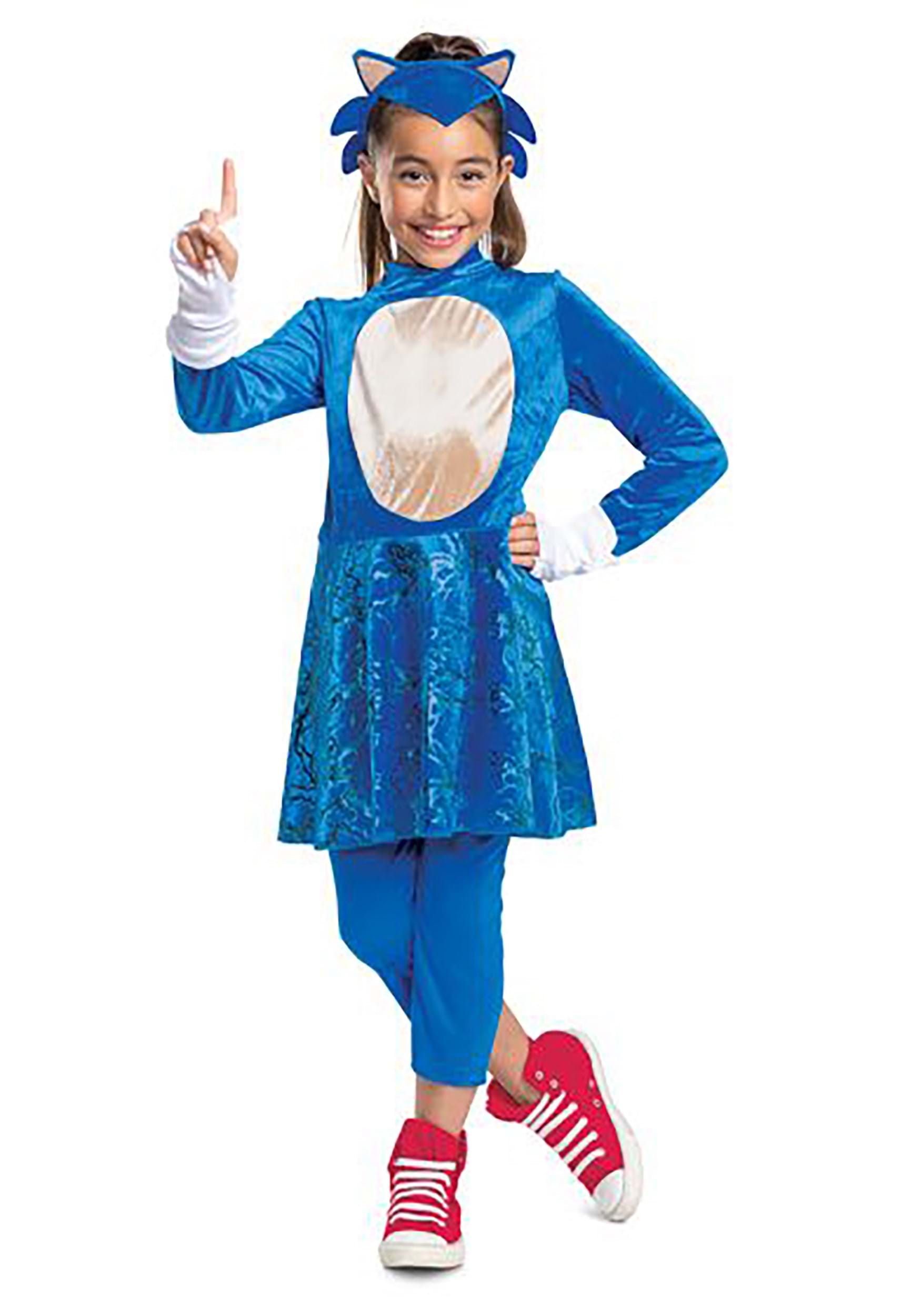 Sonic 2 The Movie Sonic Girl's Costume