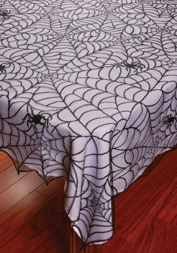 Spiderweb Decorative Lace Tablecloth