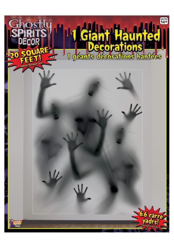 Spirits Jumbo Wall Halloween Decoration