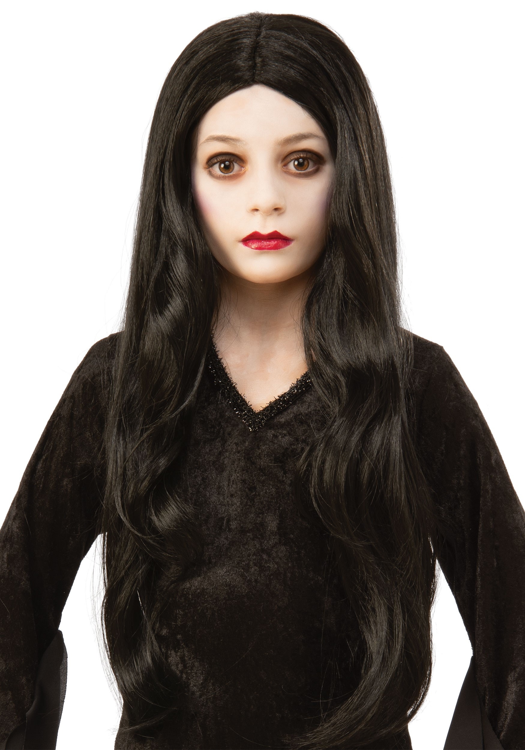 The Addams Family Kid's Morticia Wig Accessory