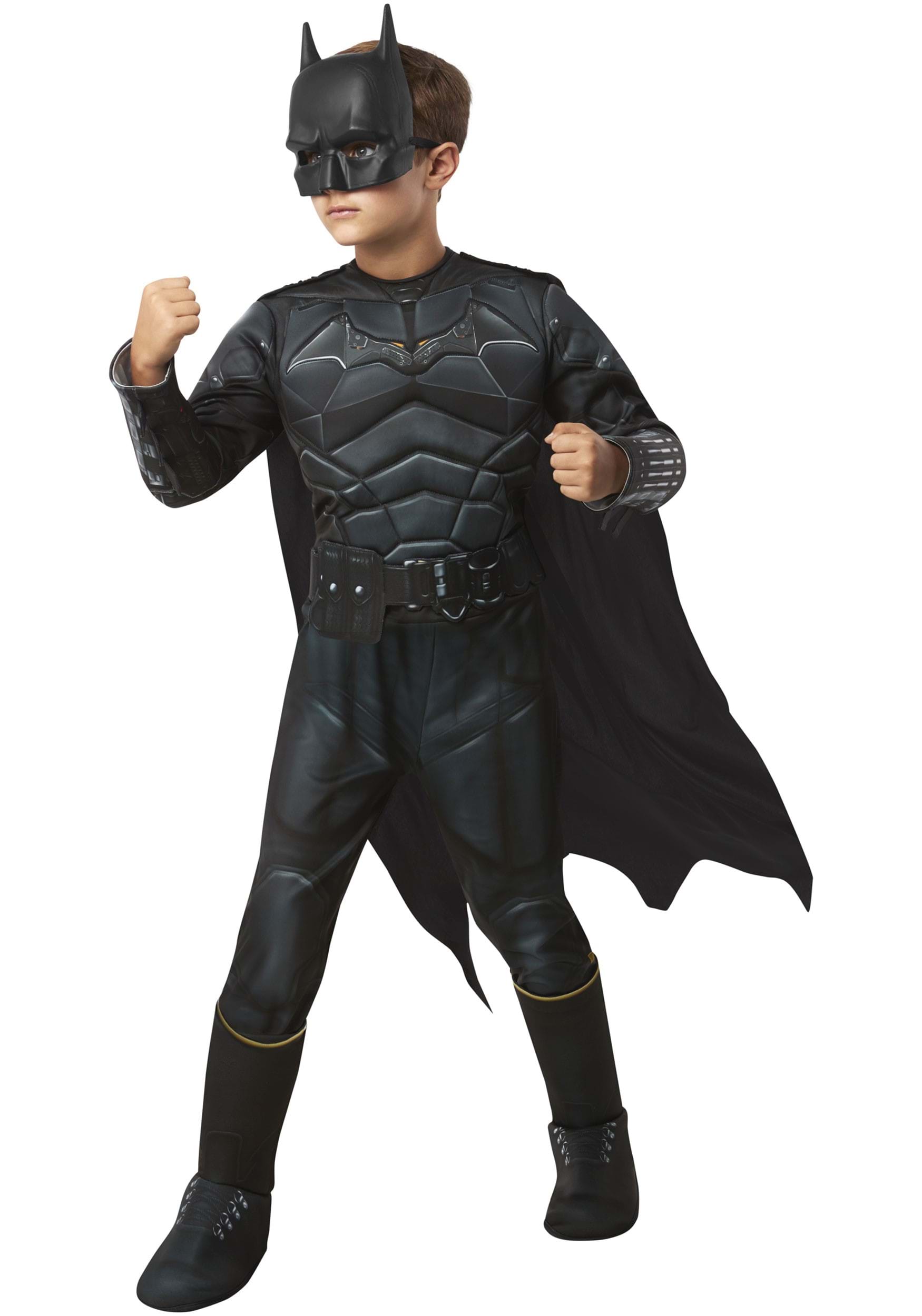 The Batman (2022) Boy’s Deluxe Batman Costume