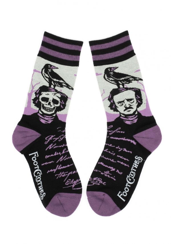 The Raven Poe Socks