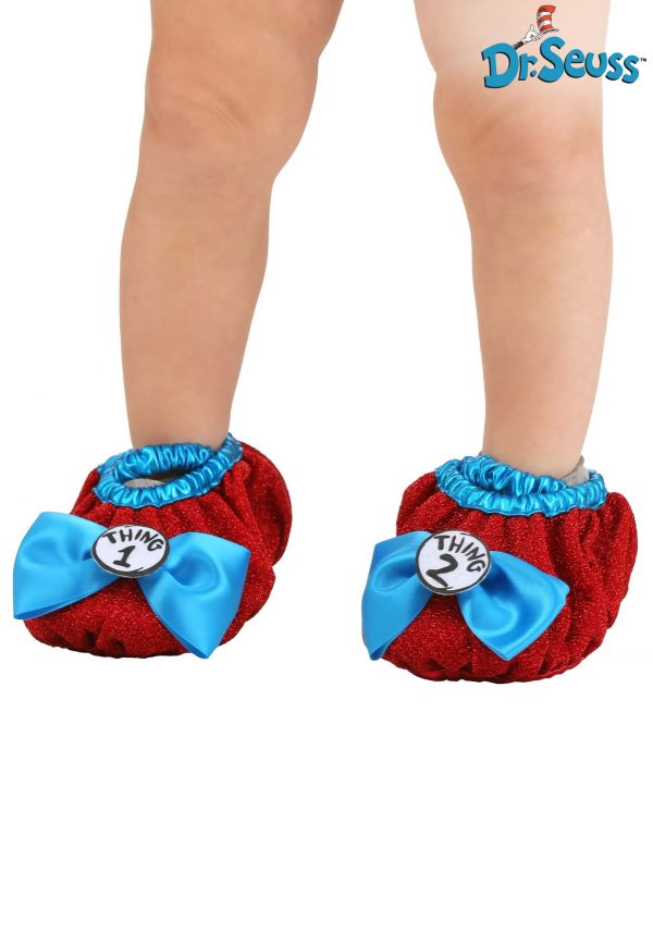 Thing 1&2 Costume Shoe Covers Kids