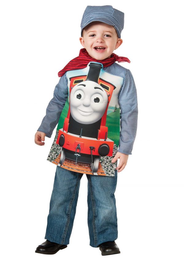 Toddler Thomas and Friends James Deluxe Costume