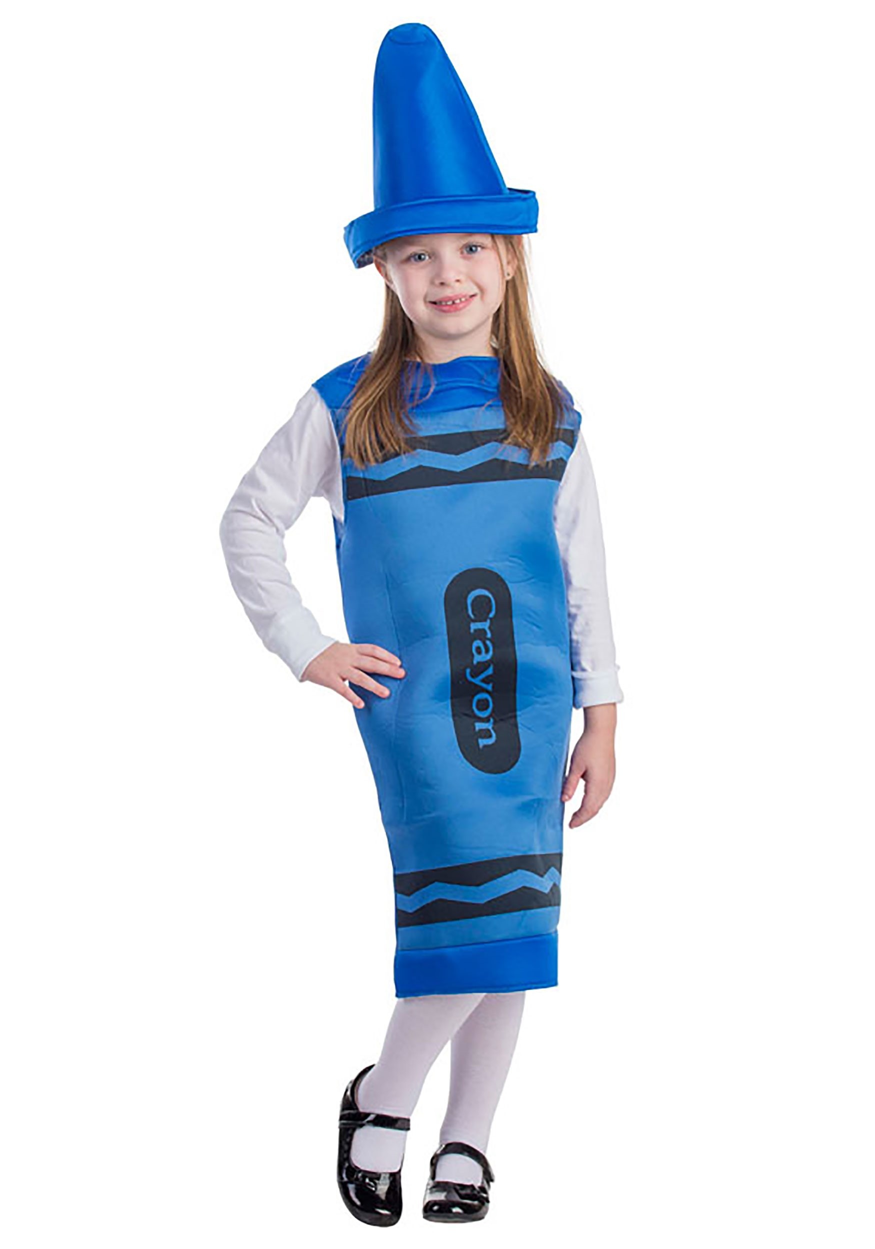 Toddler’s Blue Crayon Costume