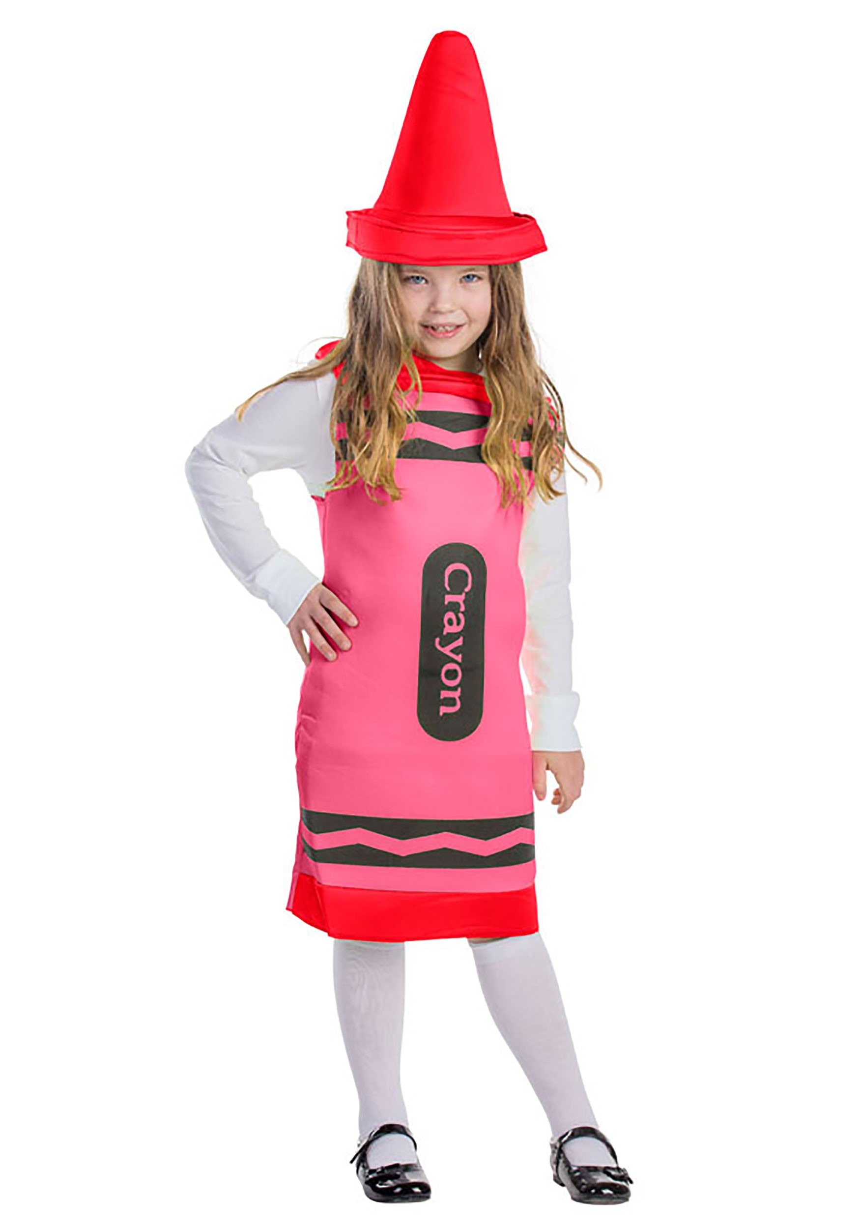 Toddler's Red Crayon Costume