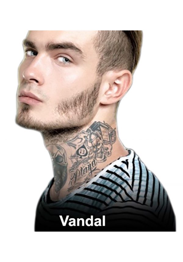 Vandal Neck Tattoos