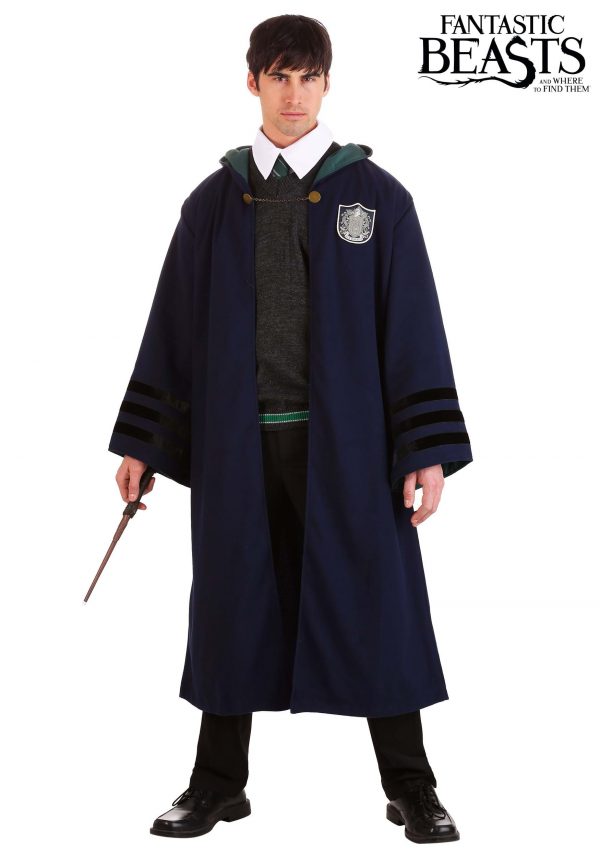 Vintage Harry Potter Hogwarts Slytherin Robe