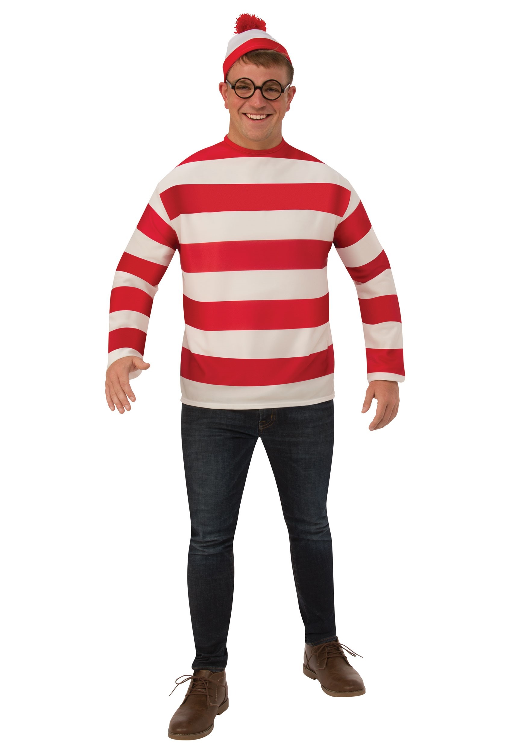 Where's Waldo: Plus Size Adult Costume