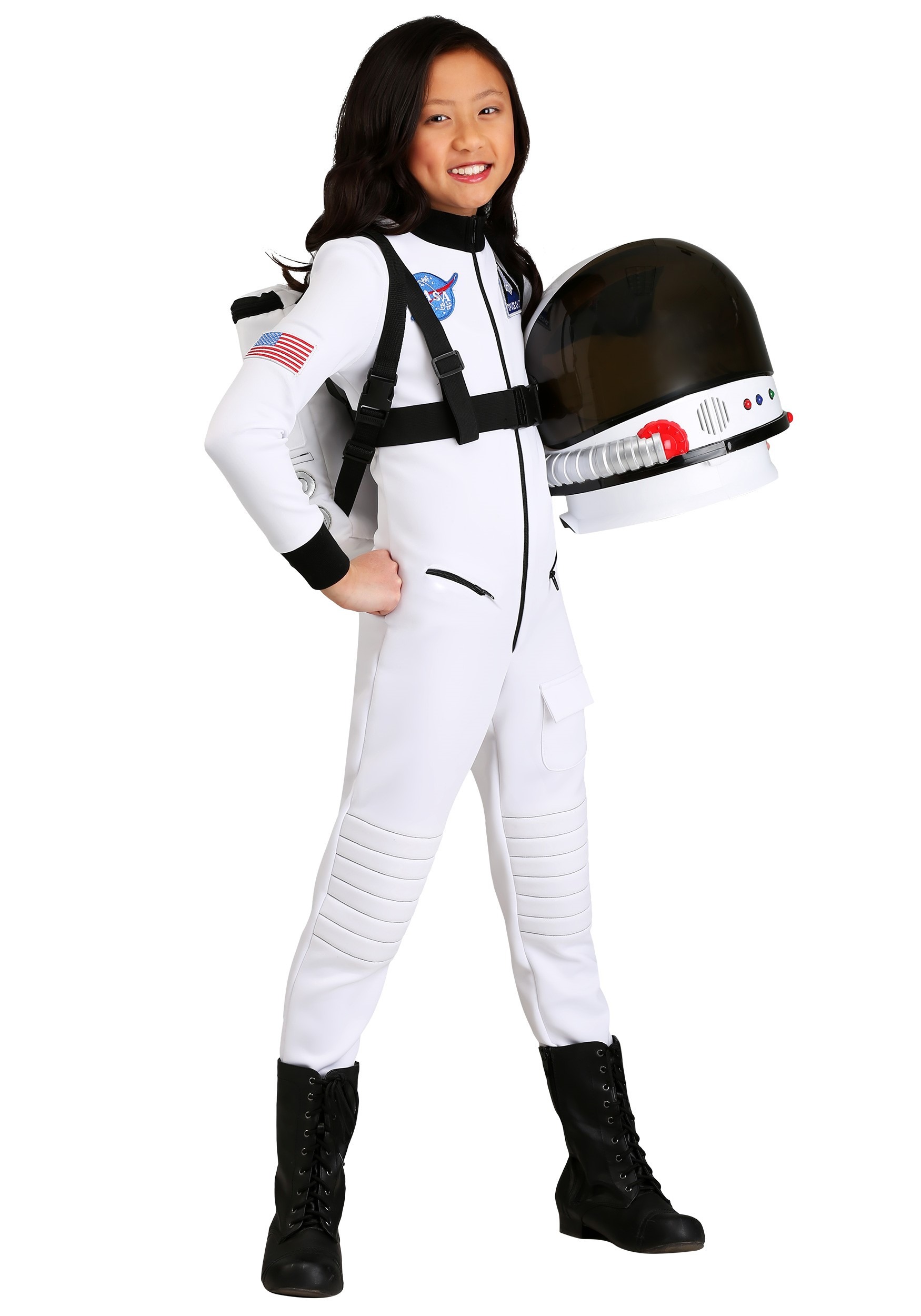 White Astronaut Costume Girl’s