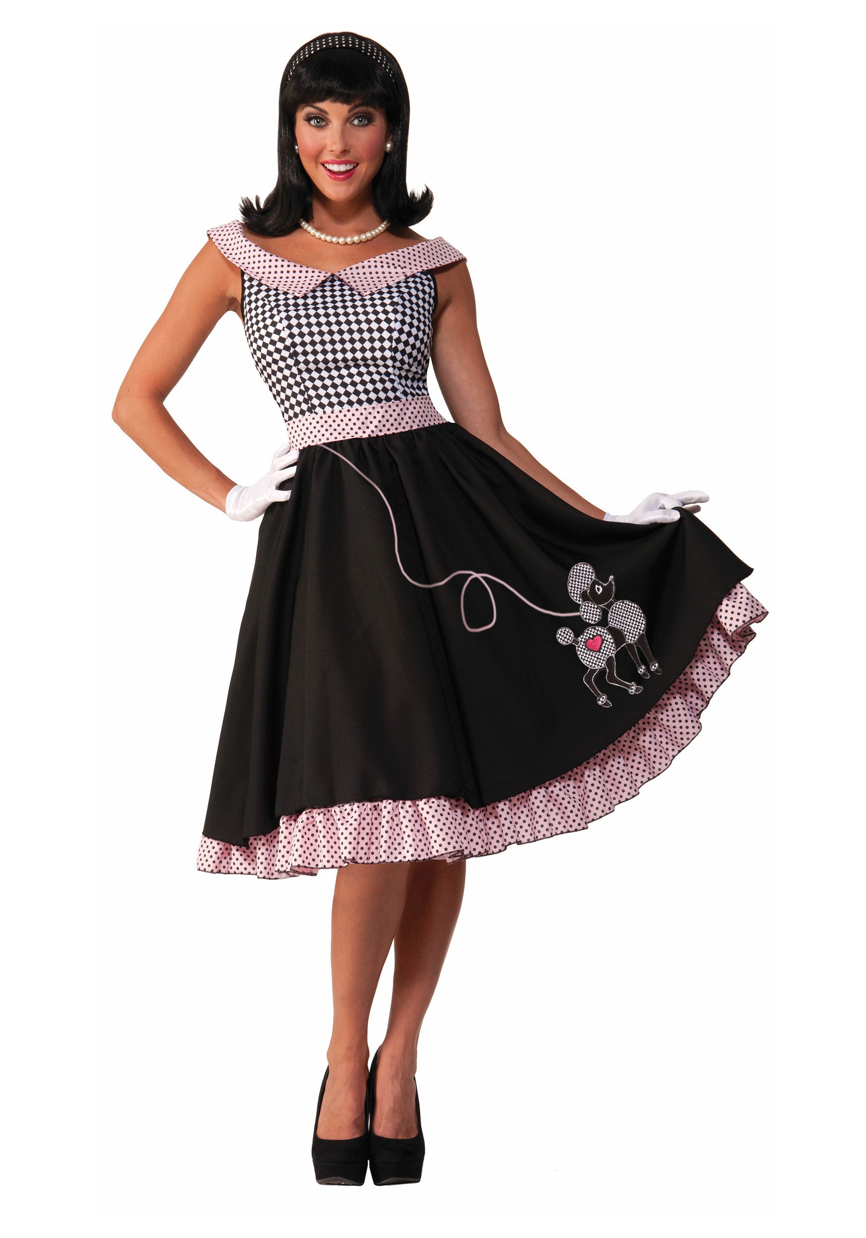 Women’s 50s Checkered Cutie Costume