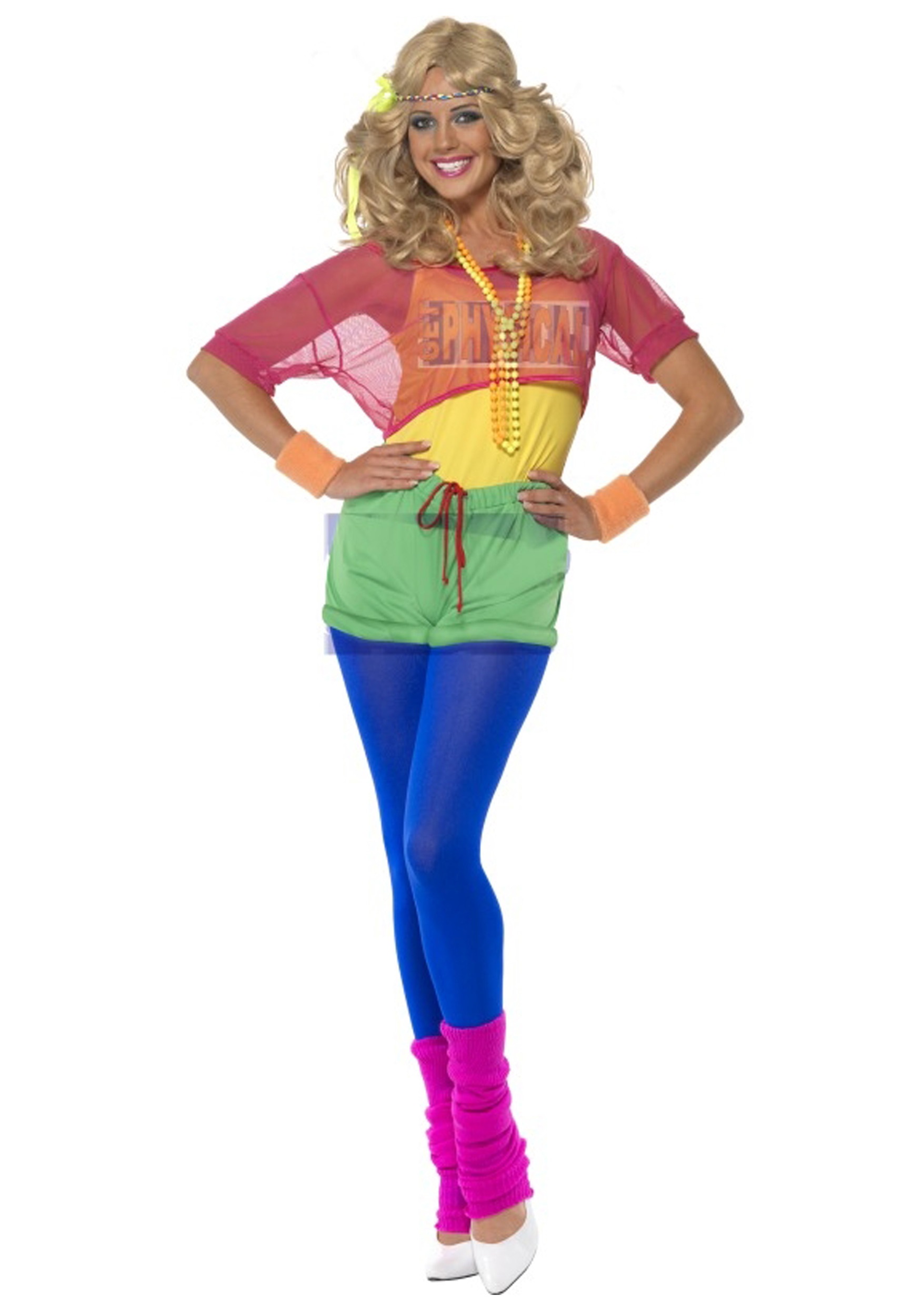 Women’s 80s Let’s Get Physical Costume