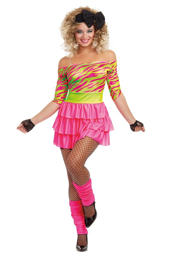 Women's 80s Party Adult Costume