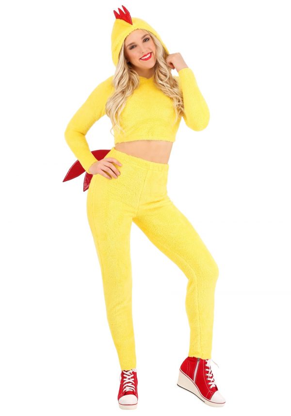 Women's Sexy Chick Chicken Costume