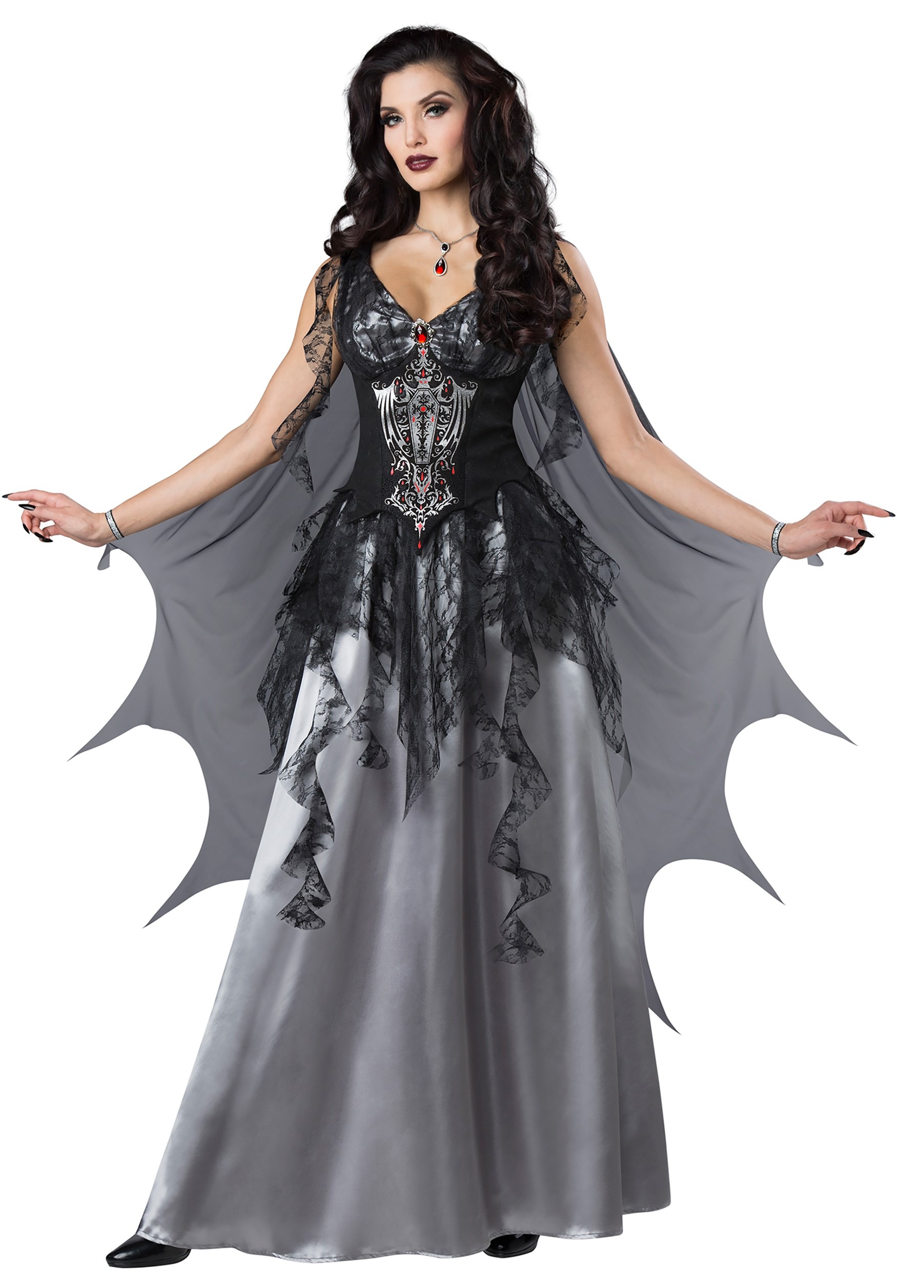 Dark Vampire Countess Costume for Women