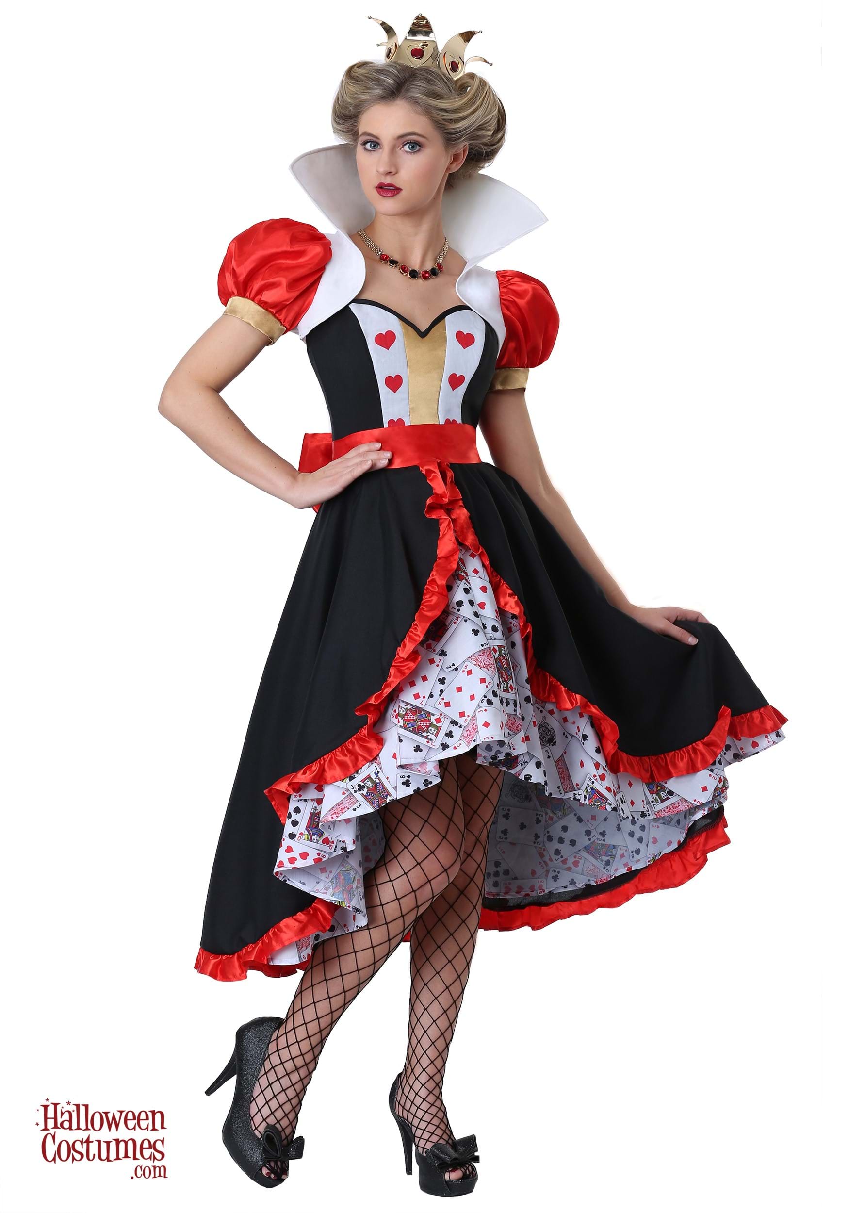 Women's Flirty Queen of Hearts Costume