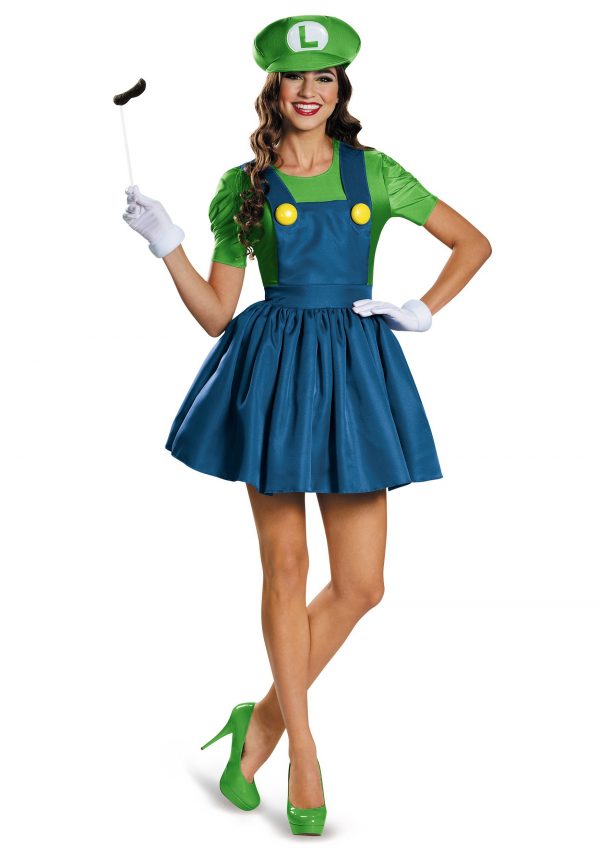 Women's Luigi Dress Costume