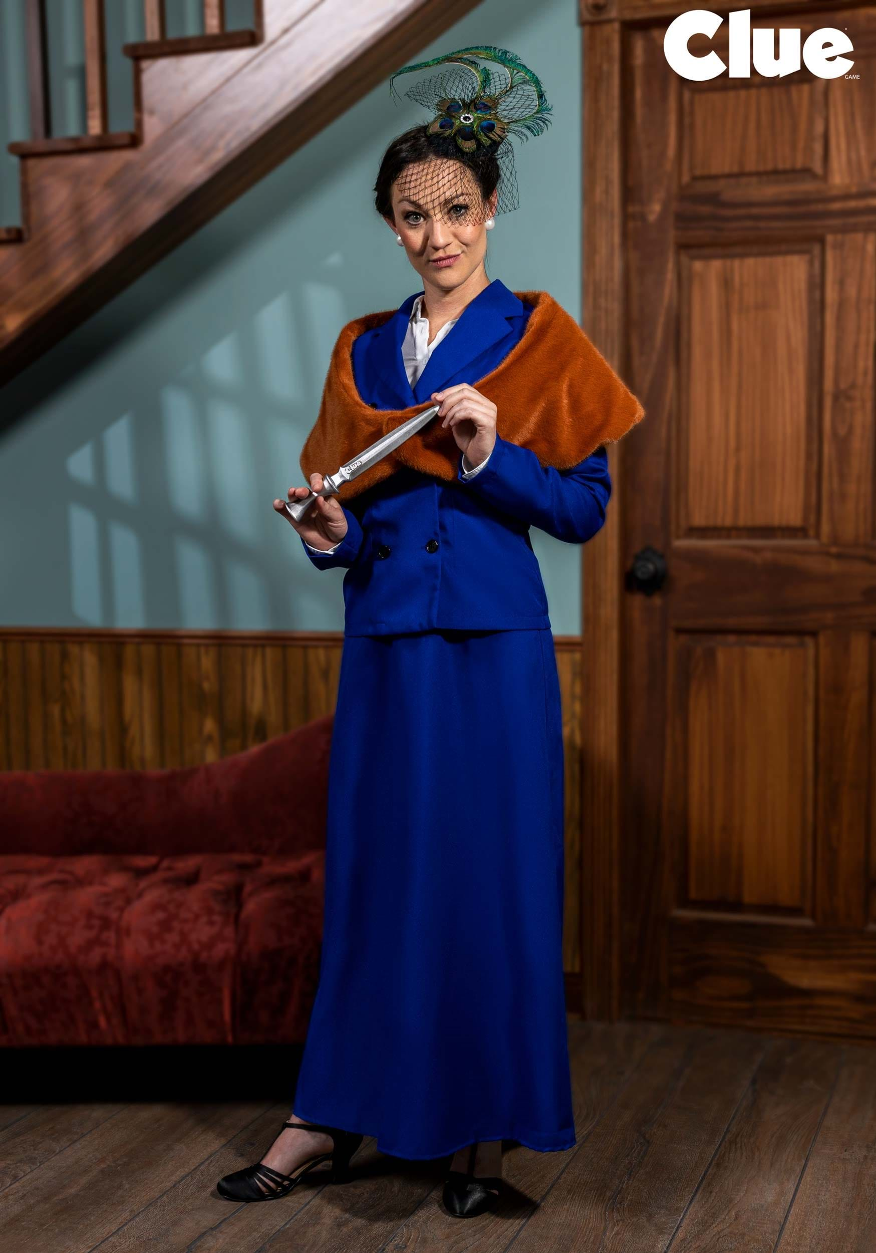 Mrs. peacock clue costume