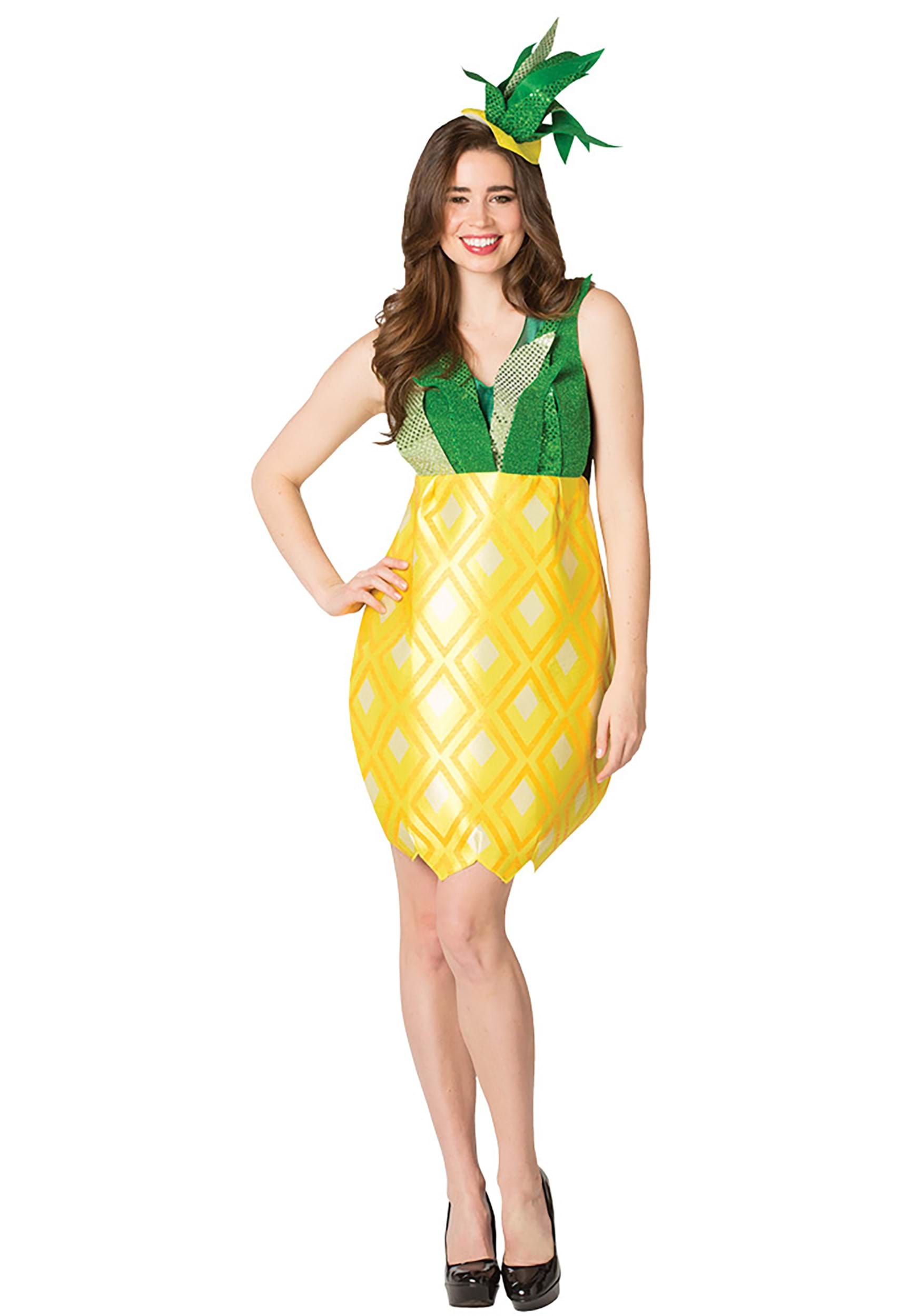 Women’s Pineapple Dress Costume