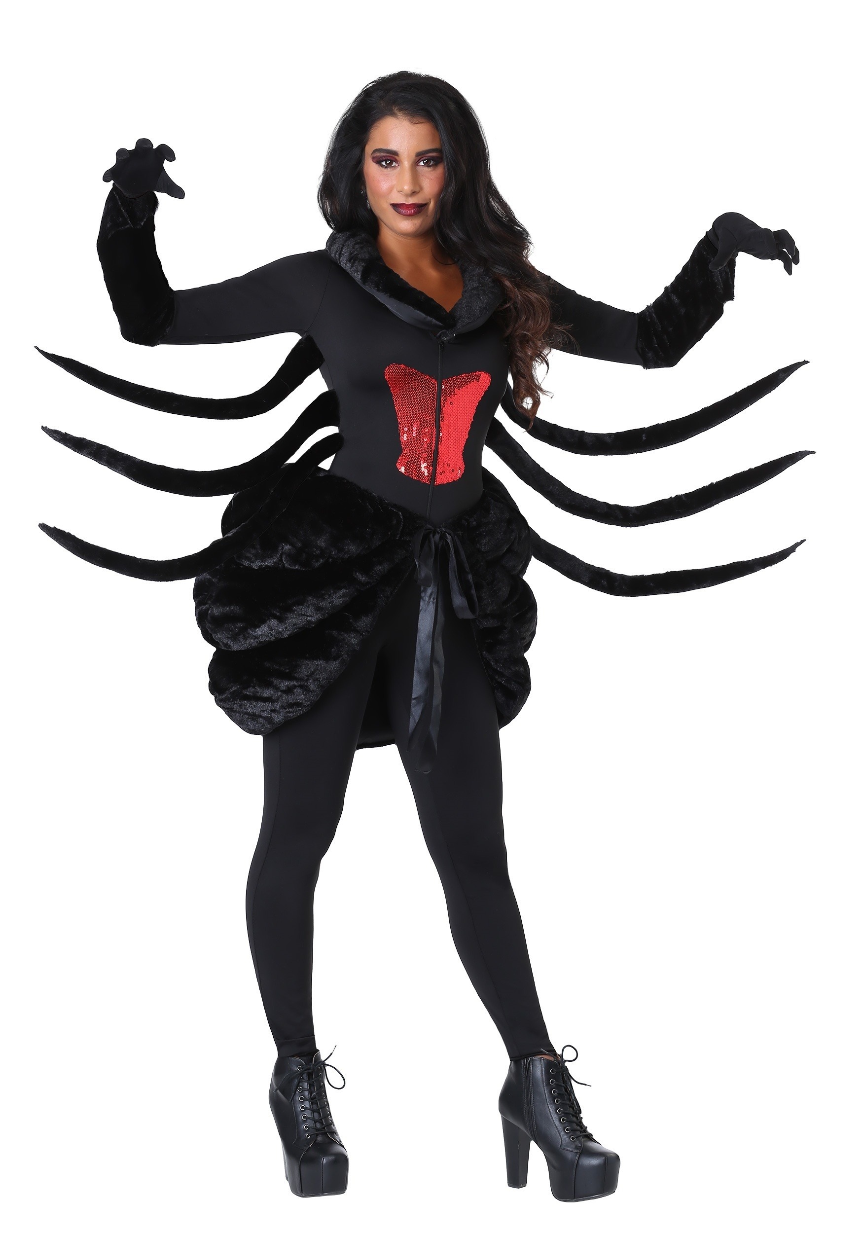 Women’s Plus Size Black Widow Costume
