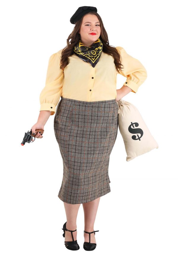 Women's Plus Size Bonnie the Bandit Costume